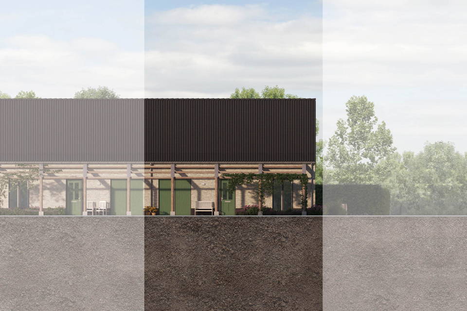Levensloopbestendige tweekapper | Bouwnummer 5 woning aanzicht