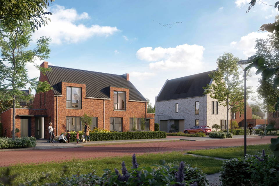 Toekomstbestendige tweekapper type F | Bouwnummer 217 woning aanzicht