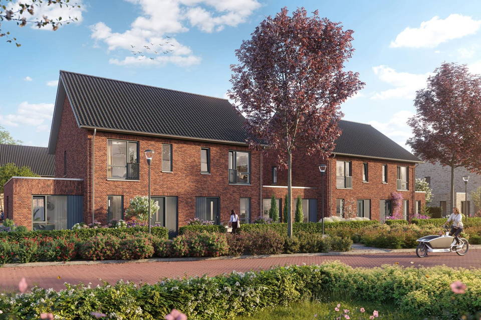 Tweekapper type L | Bouwnummer 030 woning aanzicht