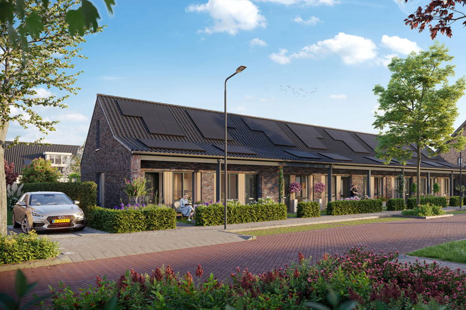 Tussenwoning type C | Bouwnummer 013 woning aanzicht