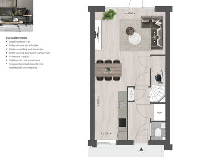Tussenwoning type F | Bouwnummer 202 foto
