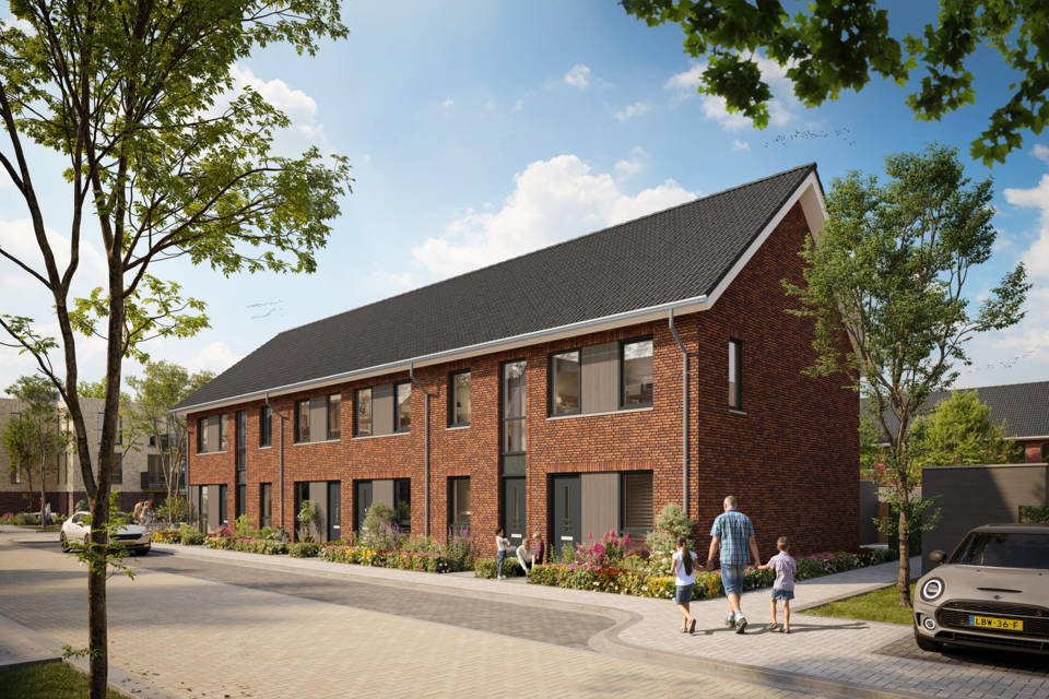 Eindwoning | type B | Bouwnummer 19 woning aanzicht