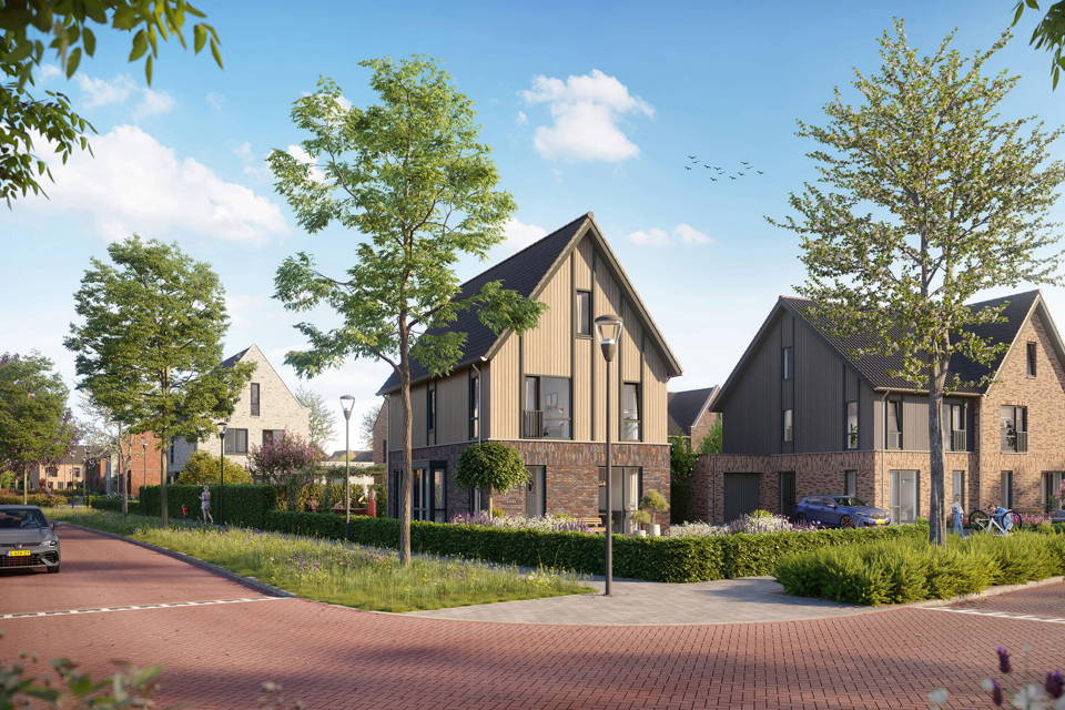 Vrijstaand type K | Bouwnummer 040 woning aanzicht
