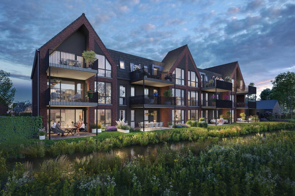 appartementen Residentie Maesvelde | Bouwnummer 12 woning aanzicht
