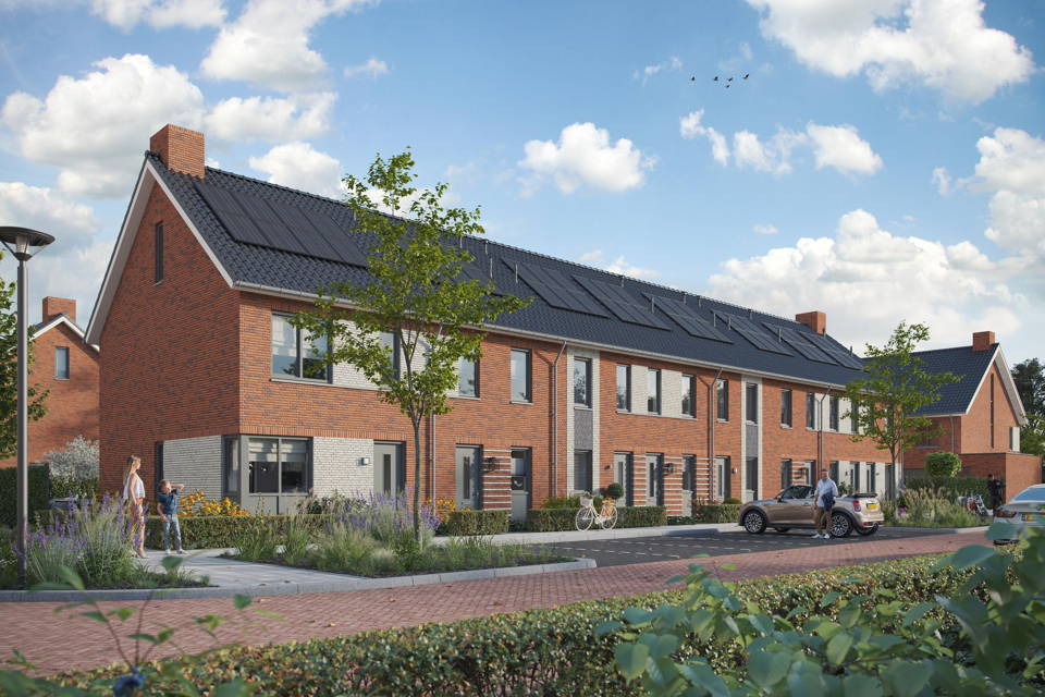 Tussenwoning type H | Bouwnummer 211 woning aanzicht