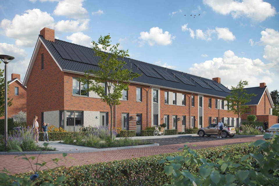 Tussenwoning type H | Bouwnummer 212 woning aanzicht