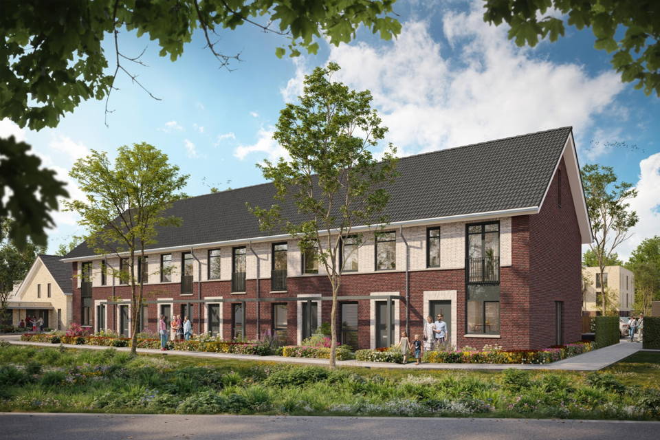 Tussenwoning | type A | Bouwnummer 20 woning aanzicht