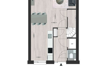 Rijwoning type B | Bouwnummer 2 type B1 foto