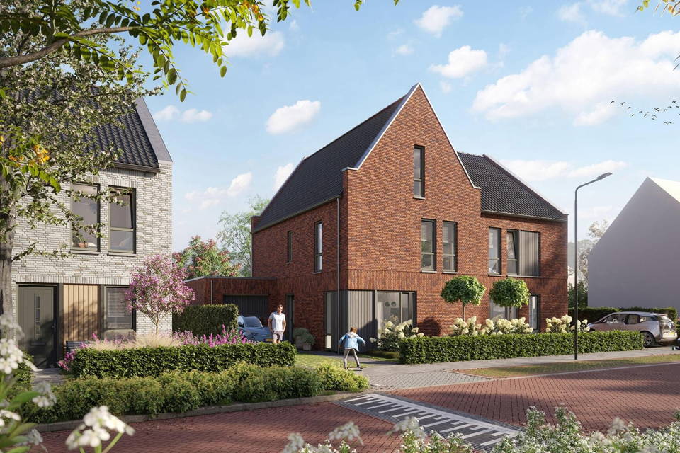 Tweekapper type J | Bouwnummer 039 woning aanzicht