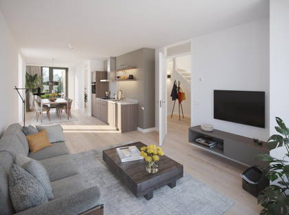 Levensloopbestendige rijwoningen | Bouwnummer 6 foto