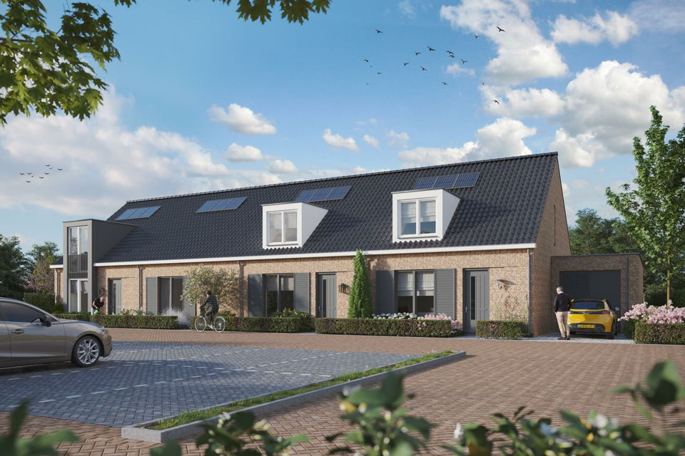 Levensloopbestendige rijwoningen | Bouwnummer 8 woning aanzicht