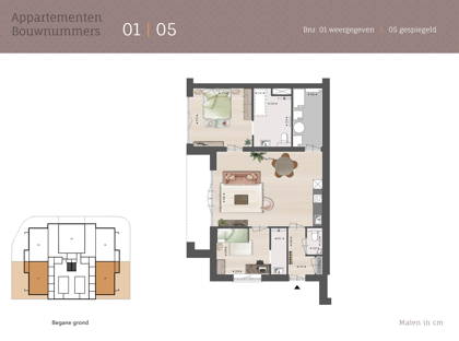 3-kamer appartement | Bouwnummer 5 foto