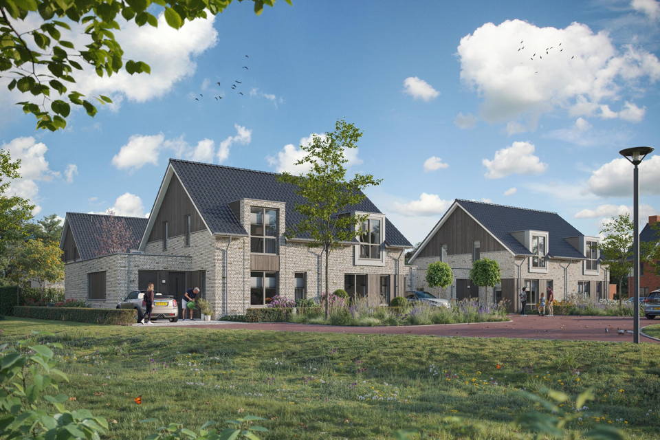 Levensloopbestendige tweekapper | Bouwnummer 154 woning aanzicht