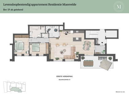appartementen Residentie Maesvelde | Bouwnummer 19