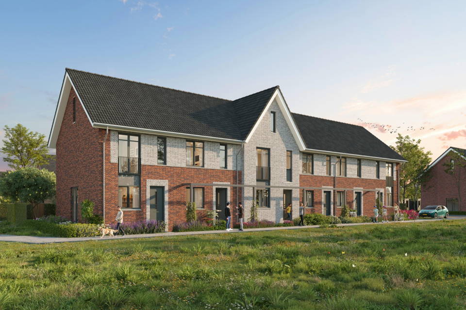 Tussenwoning | type E | Bouwnummer 36 woning aanzicht