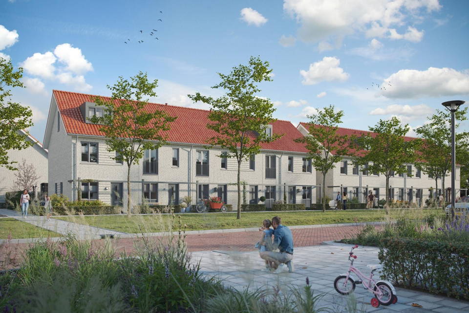 Tussenwoning type J | Bouwnummer 226 woning aanzicht