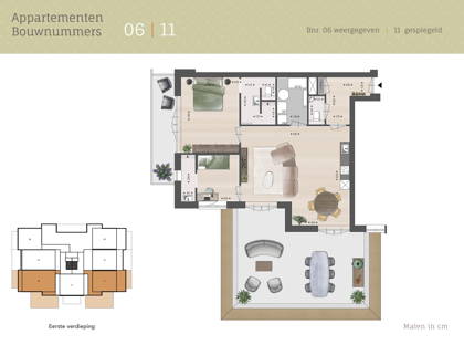 3-kamer appartement | Bouwnummer 11 foto