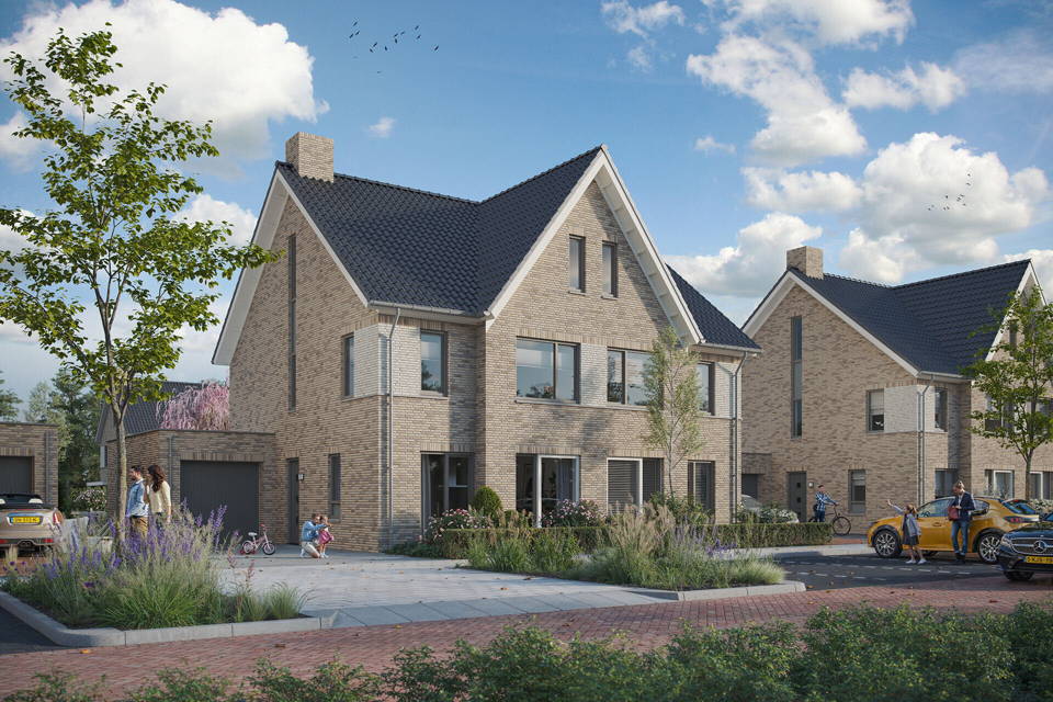 Tweekapper type K | Bouwnummer 186 woning aanzicht