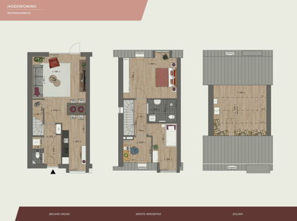 Rijwoningen | Bouwnummer 1 foto