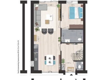 Levensloopbestendige tussenwoning | Bouwnummer 09 foto