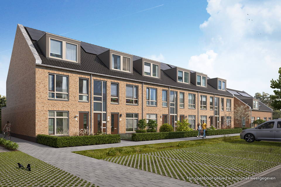 Bovenwoning | Bouwnummer 6 woning aanzicht