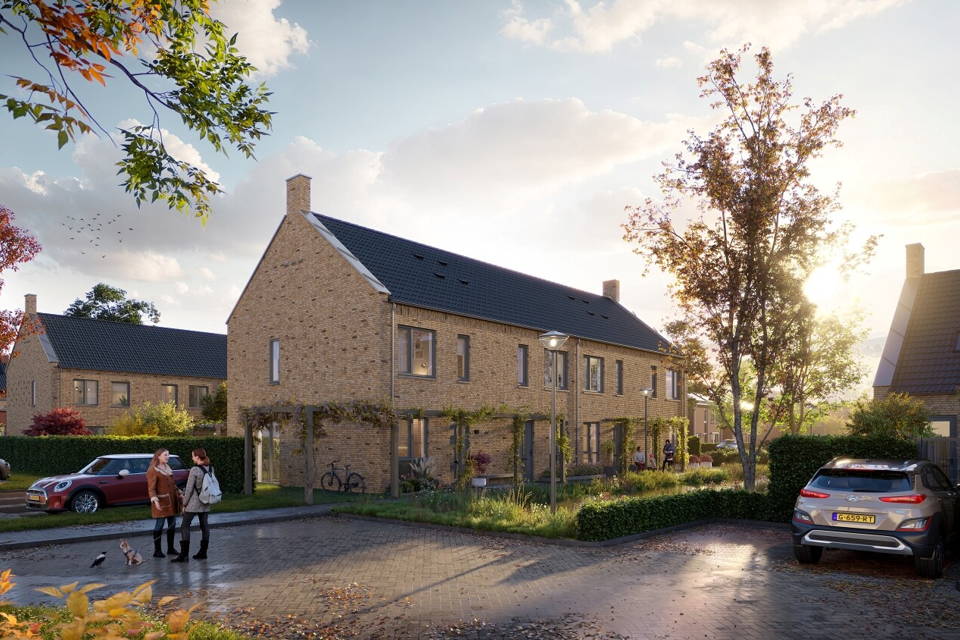 Hoekwoning type C | Bouwnummer 009 woning aanzicht