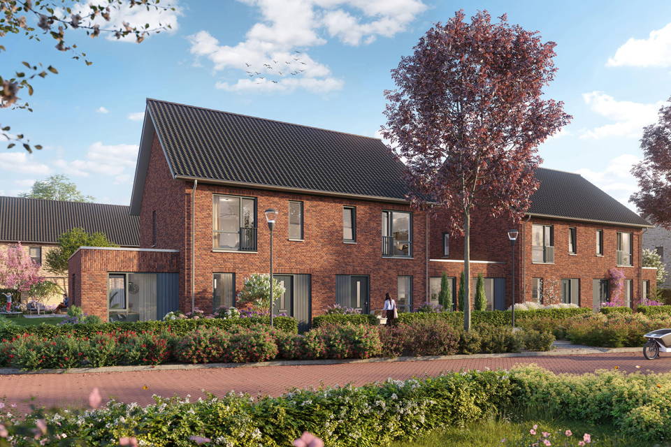 Tweekapper type L | Bouwnummer 029 woning aanzicht