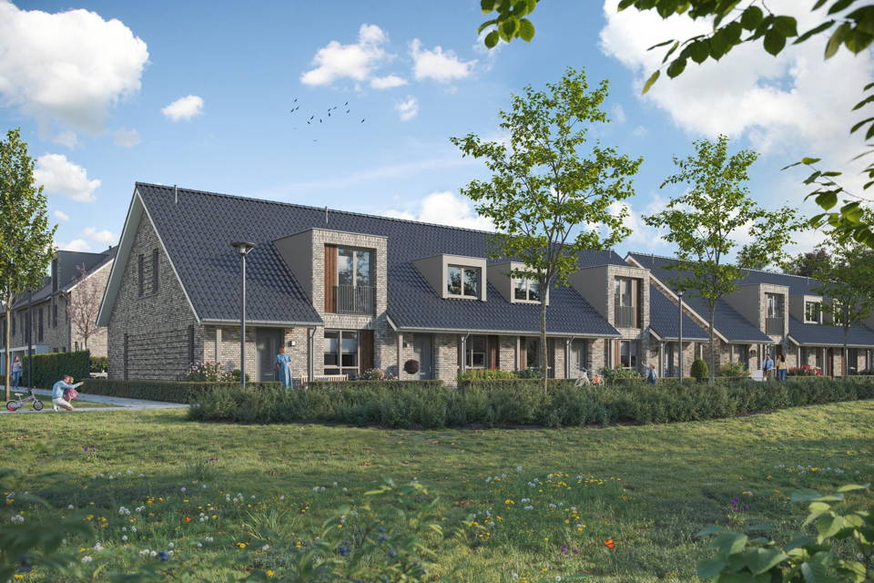 Levensloopbestendige hoekwoning type P | Bouwnummer 138 woning aanzicht