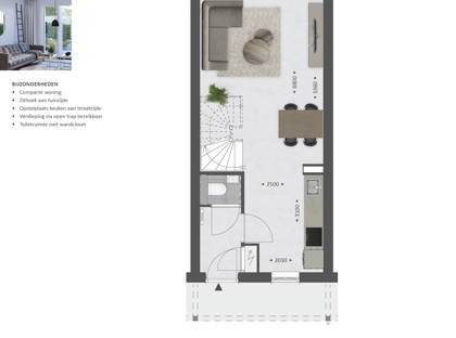 Tussenwoning type H | Bouwnummer 199 foto