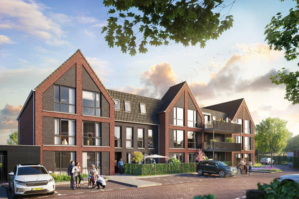 appartementen Residentie Maesvelde | Bouwnummer 23 woning aanzicht