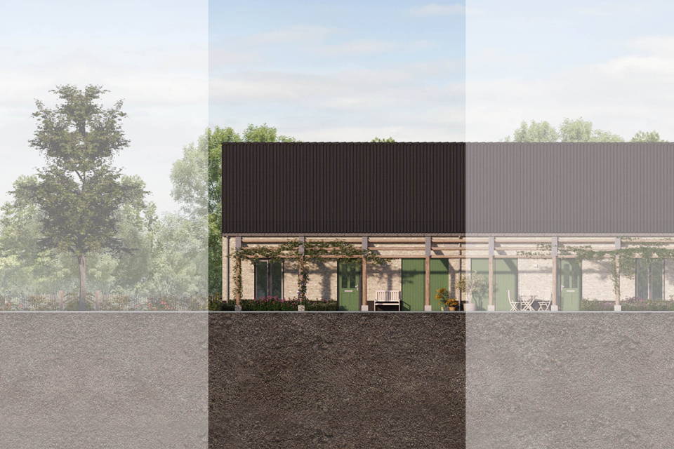 Levensloopbestendige tweekapper | Bouwnummer 9 woning aanzicht