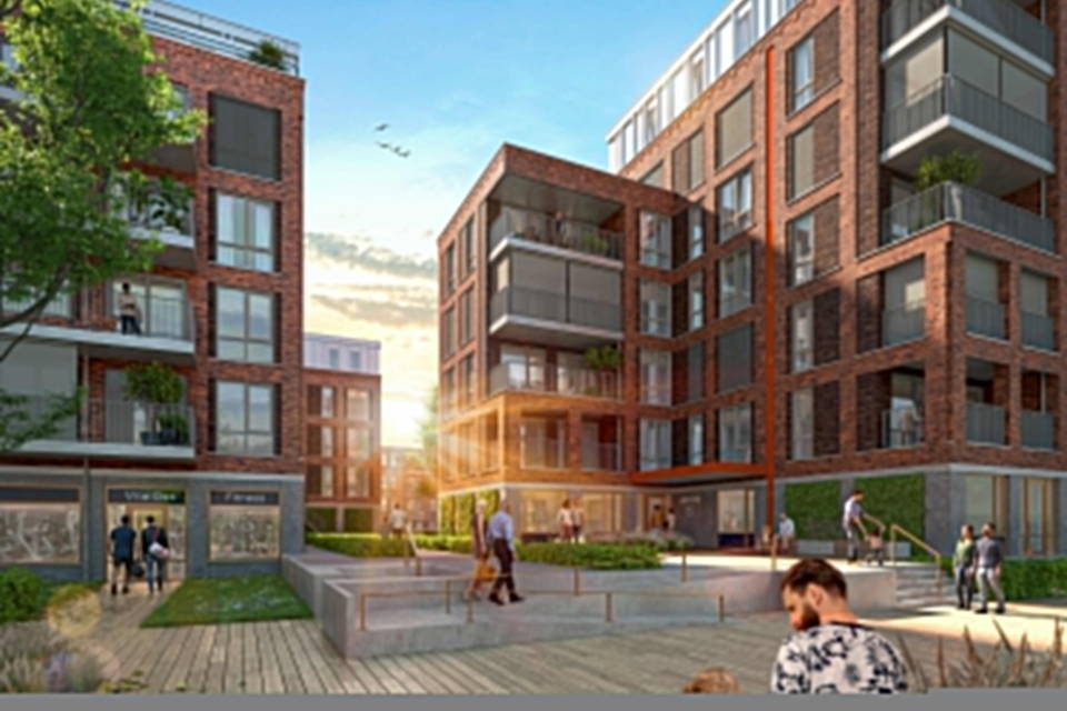 2 kamer appartement Blok A | Bouwnummer 118 woning aanzicht