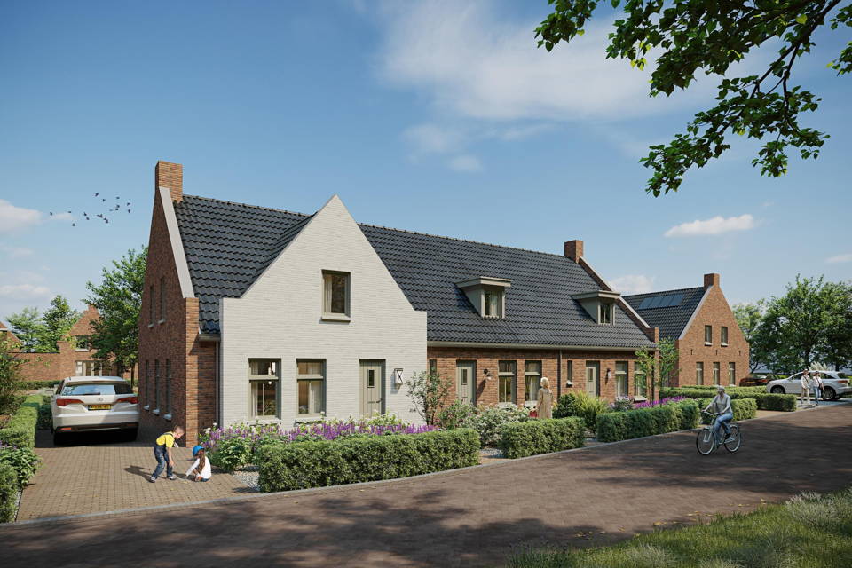 Levensloopbestendige hoekwoning | Bouwnummer 4 woning aanzicht