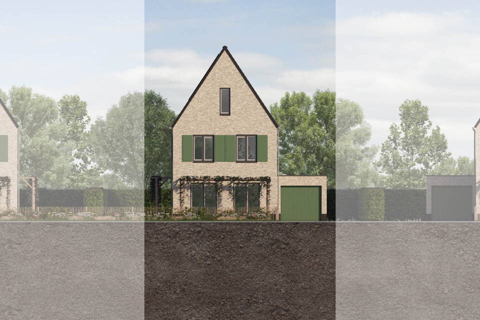 Vrijstaand | Bouwnummer 3 woning aanzicht