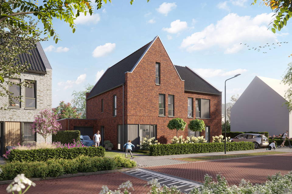 Tweekapper type J | Bouwnummer 037 woning aanzicht