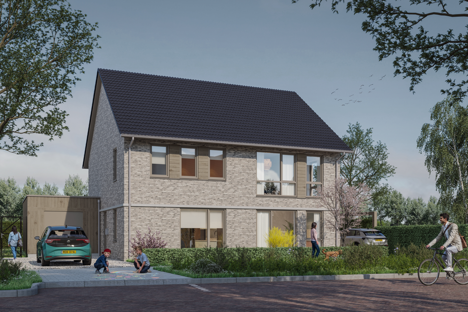 Tweekapper - Kamille | Bouwnummer 14 woning aanzicht