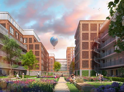 stadsappartement | blok B | Bouwnummer 005 foto