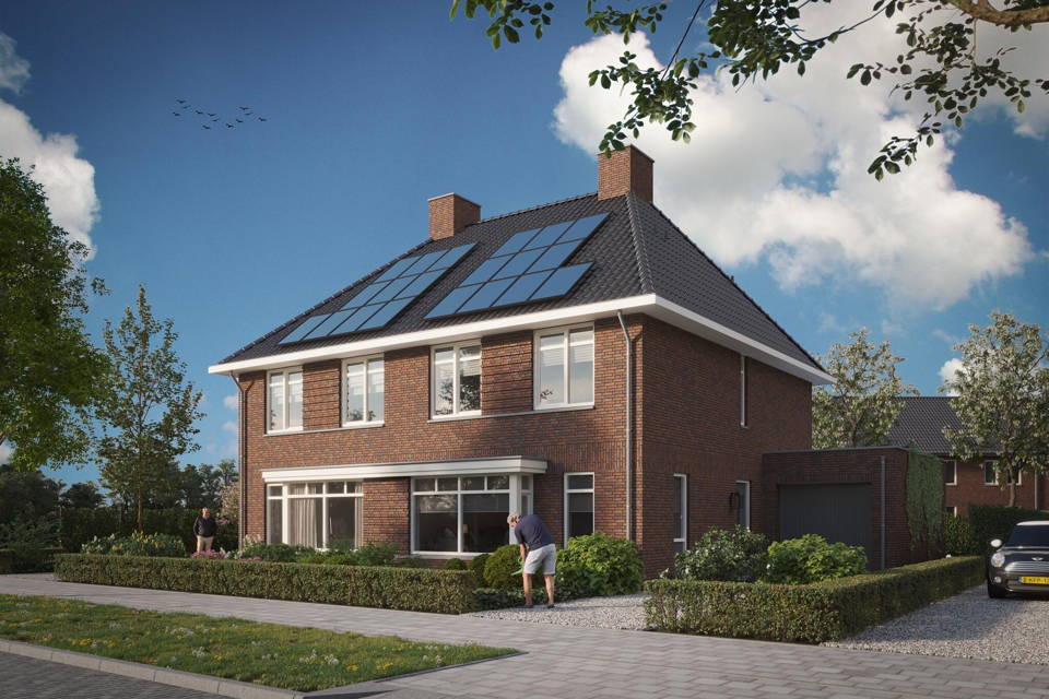 Tweekappper | type A | Bouwnummer 80 woning aanzicht