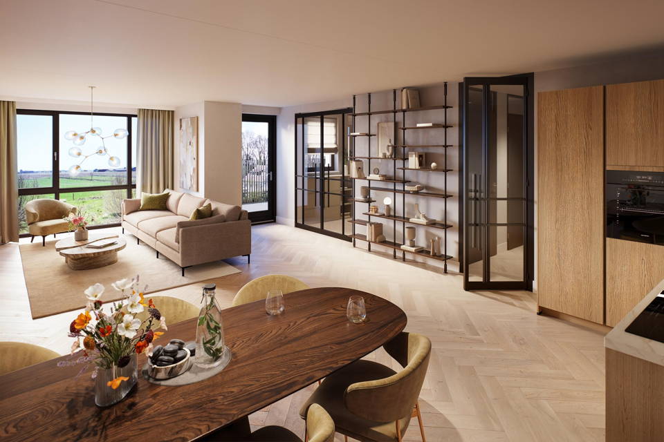 appartementen Residentie Maesvelde | Bouwnummer 17 woning aanzicht