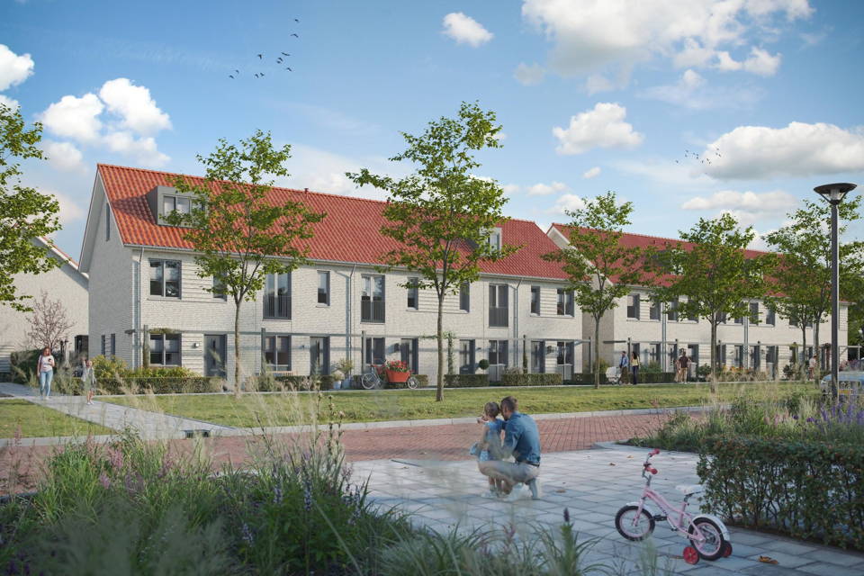 Tussenwoning type J | Bouwnummer 226 woning aanzicht