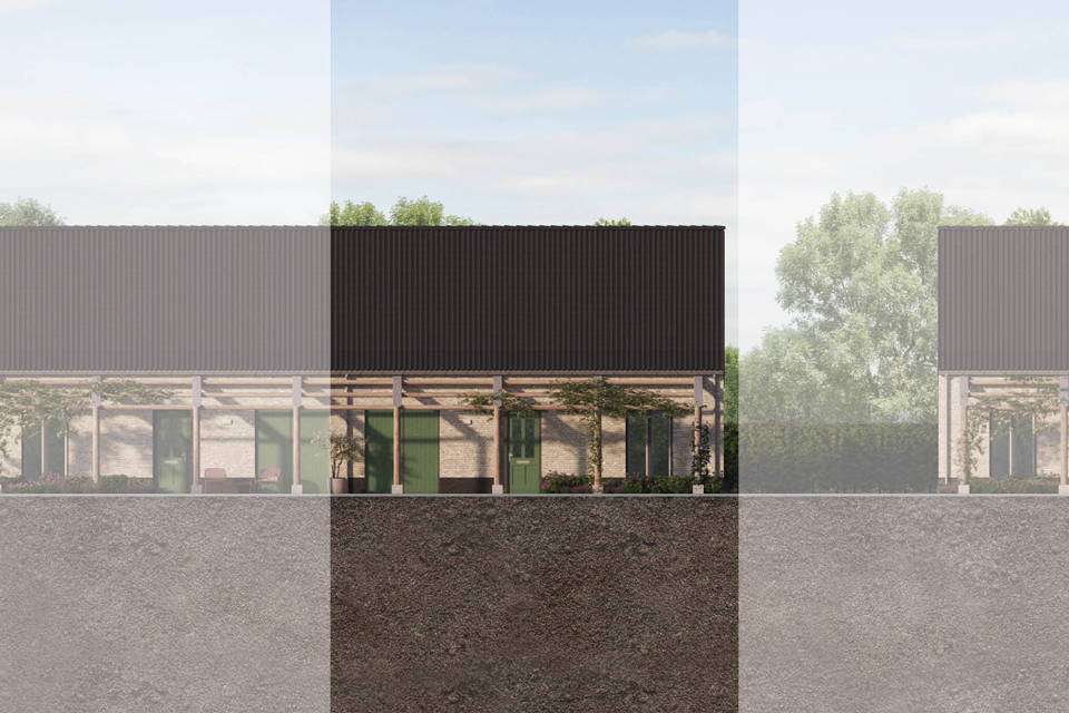 Levensloopbestendige tweekapper | Bouwnummer 7 woning aanzicht
