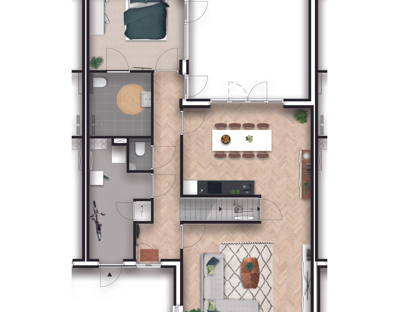 Levensloopbestendige vrijstaand geschakelde woning | Bouwnummer 12 foto