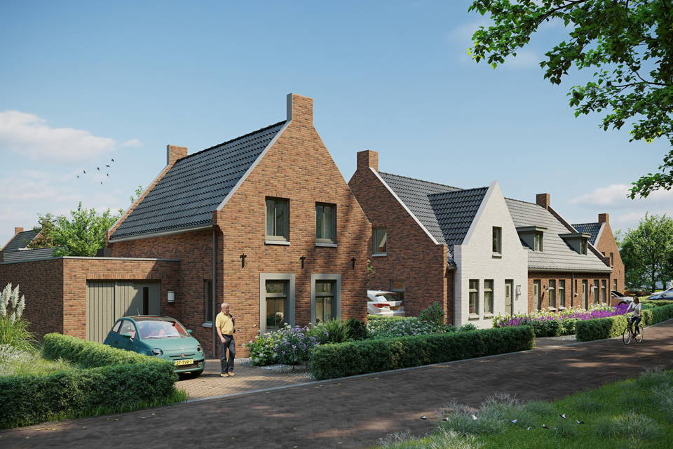 Levensloopbestendige vrijstaande woning | Bouwnummer 1 woning aanzicht
