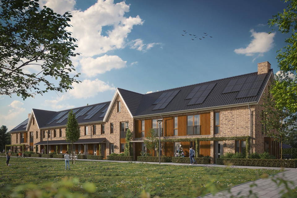 Tussenwoning | type Q | Bouwnummer 106 woning aanzicht