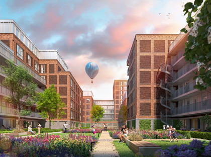 stadsappartement | blok B | Bouwnummer 007 foto