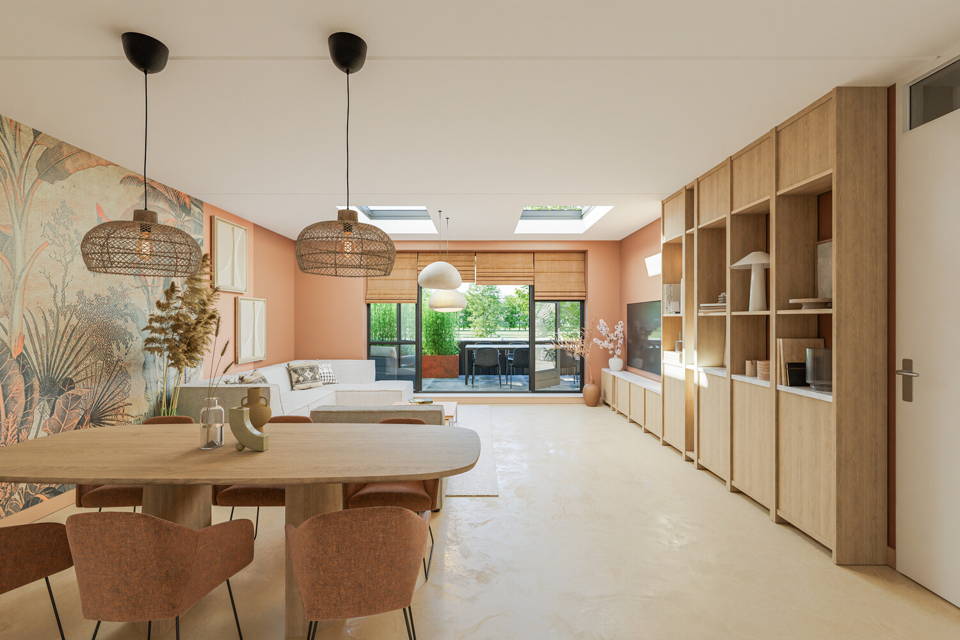 2-kamer appartement | Bouwnummer 15 woning aanzicht