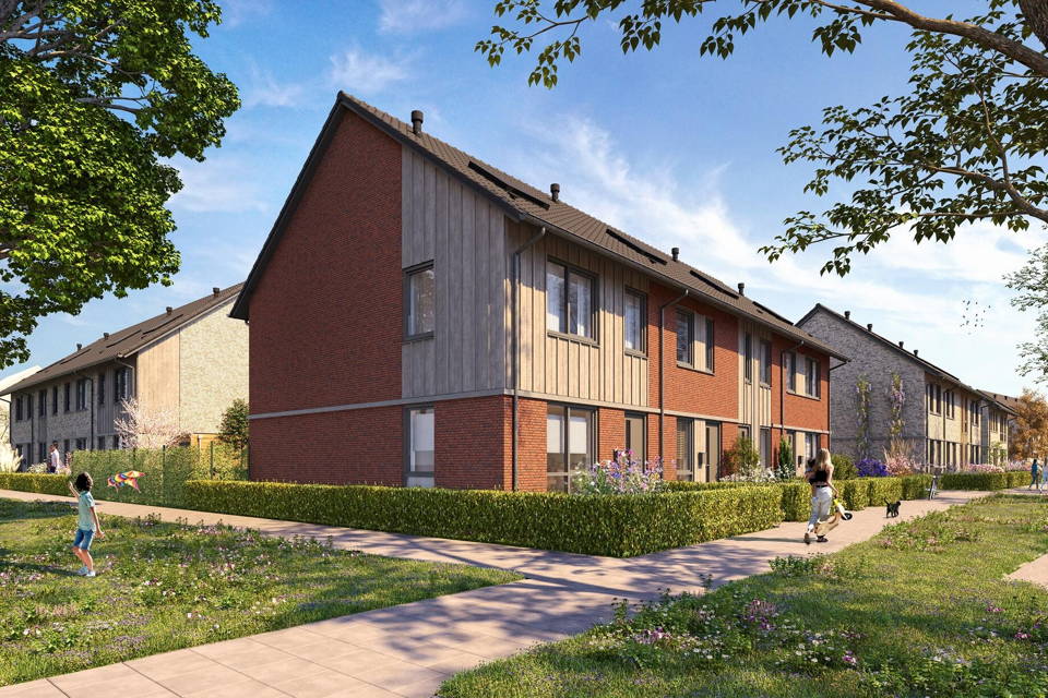 Tussenwoning Dagwinde | Bouwnummer 28 woning aanzicht