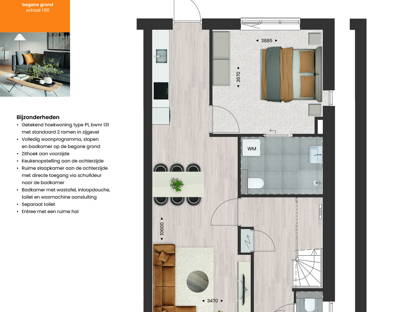 Levensloopbestendige hoekwoning type P | Bouwnummer 131 foto