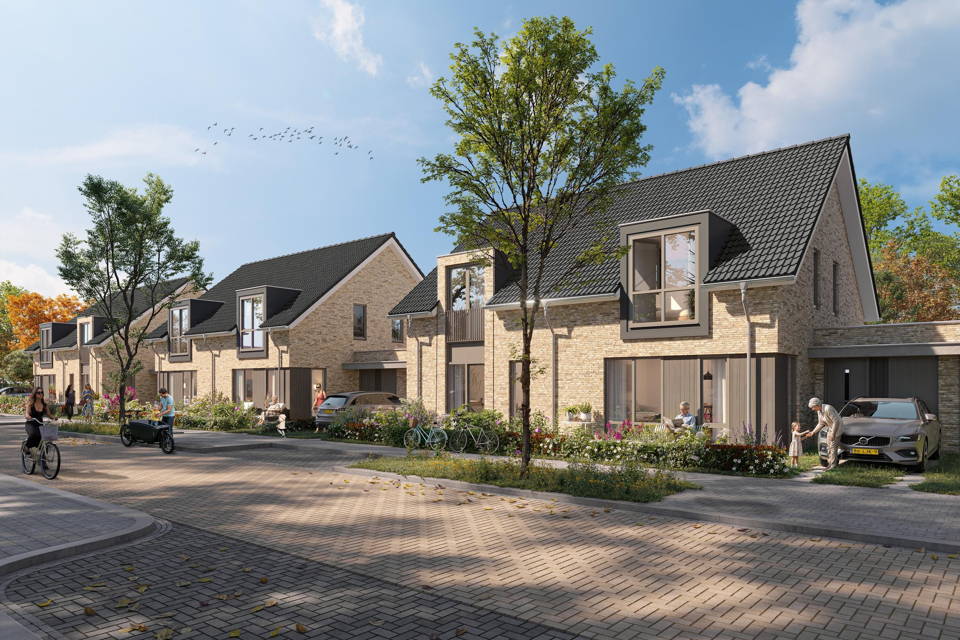 Levensloopbestendige | tweekapper type H | Bouwnummer 6 woning aanzicht