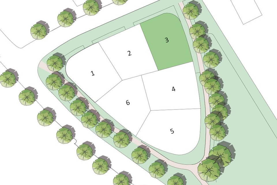Bouwkavel | Bouwnummer 3 woning aanzicht